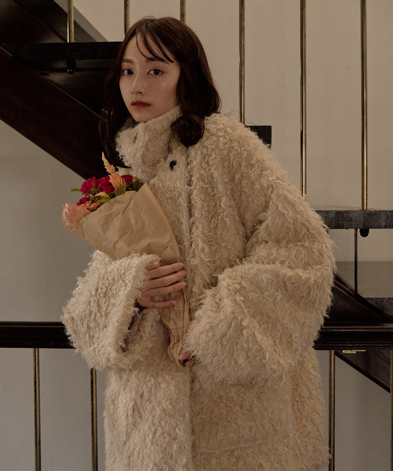 【予約商品】poodle middle coat / プードルミドルコート