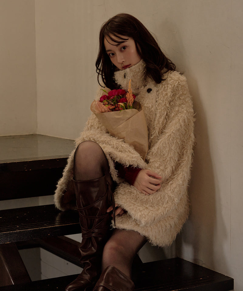 【予約商品】poodle middle coat / プードルミドルコート