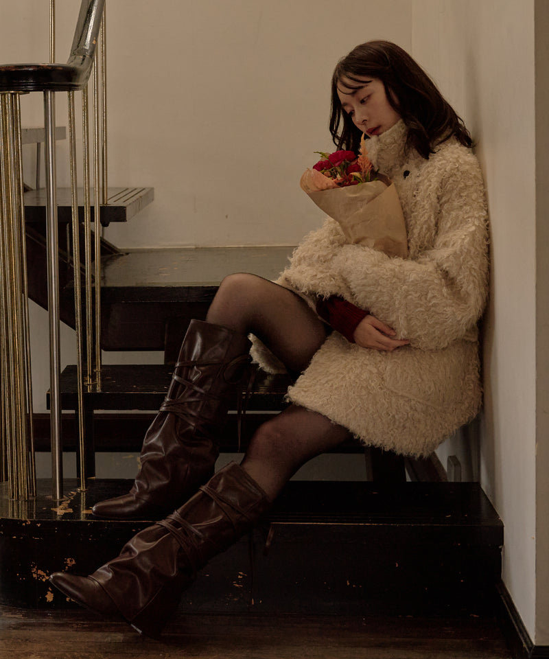 【予約商品】poodle middle coat / プードルミドルコート