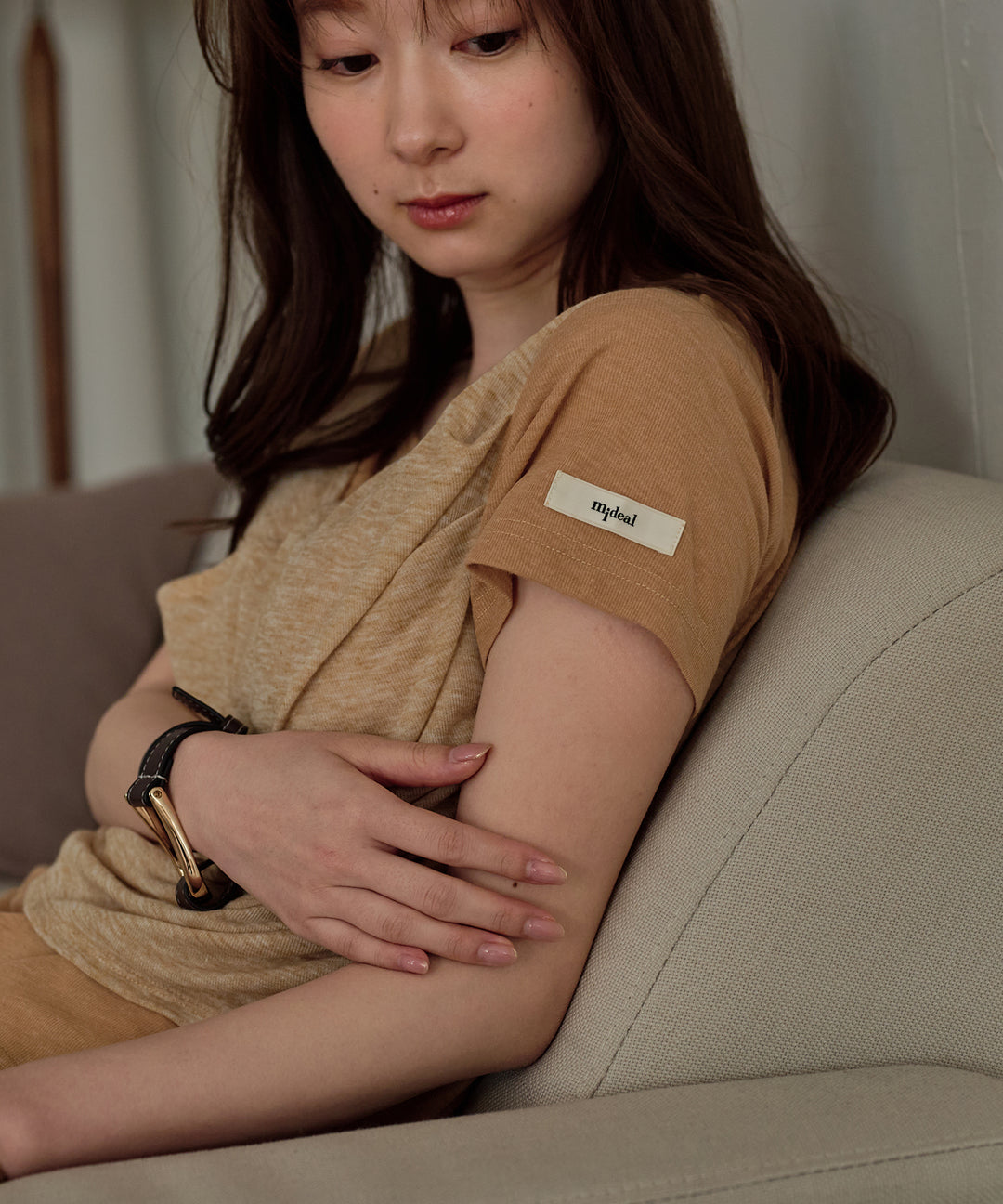 draped t shirt / ドレープTシャツ – favclo.