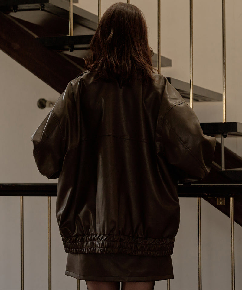 over design blouson / オーバーデザインブルゾン