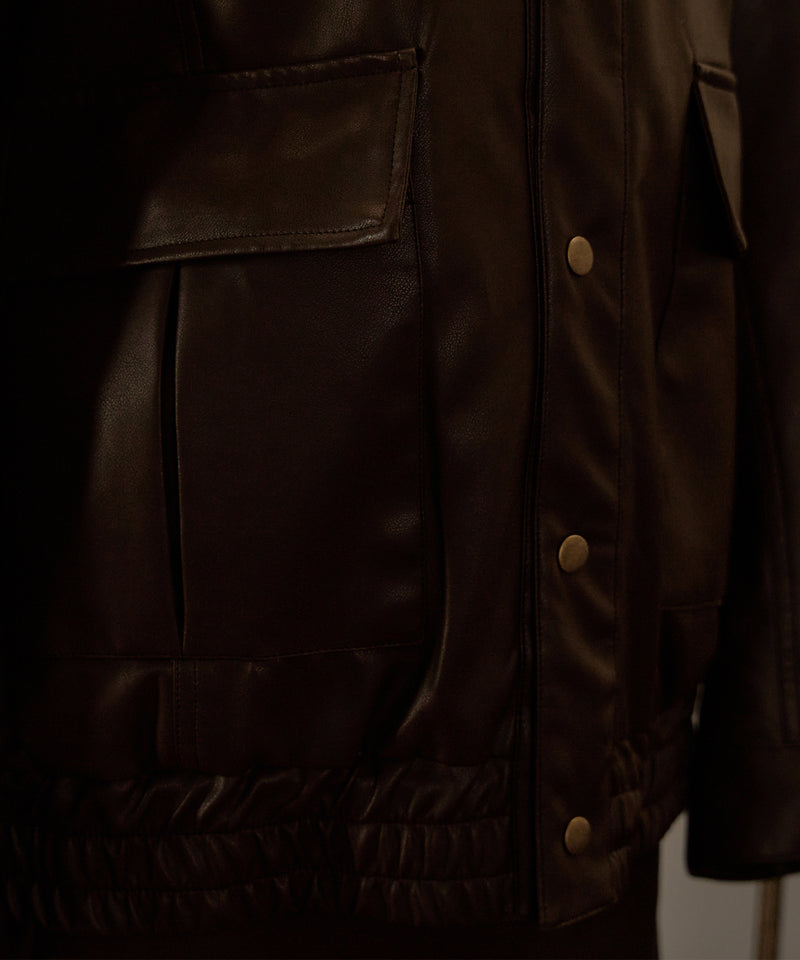 over design blouson / オーバーデザインブルゾン