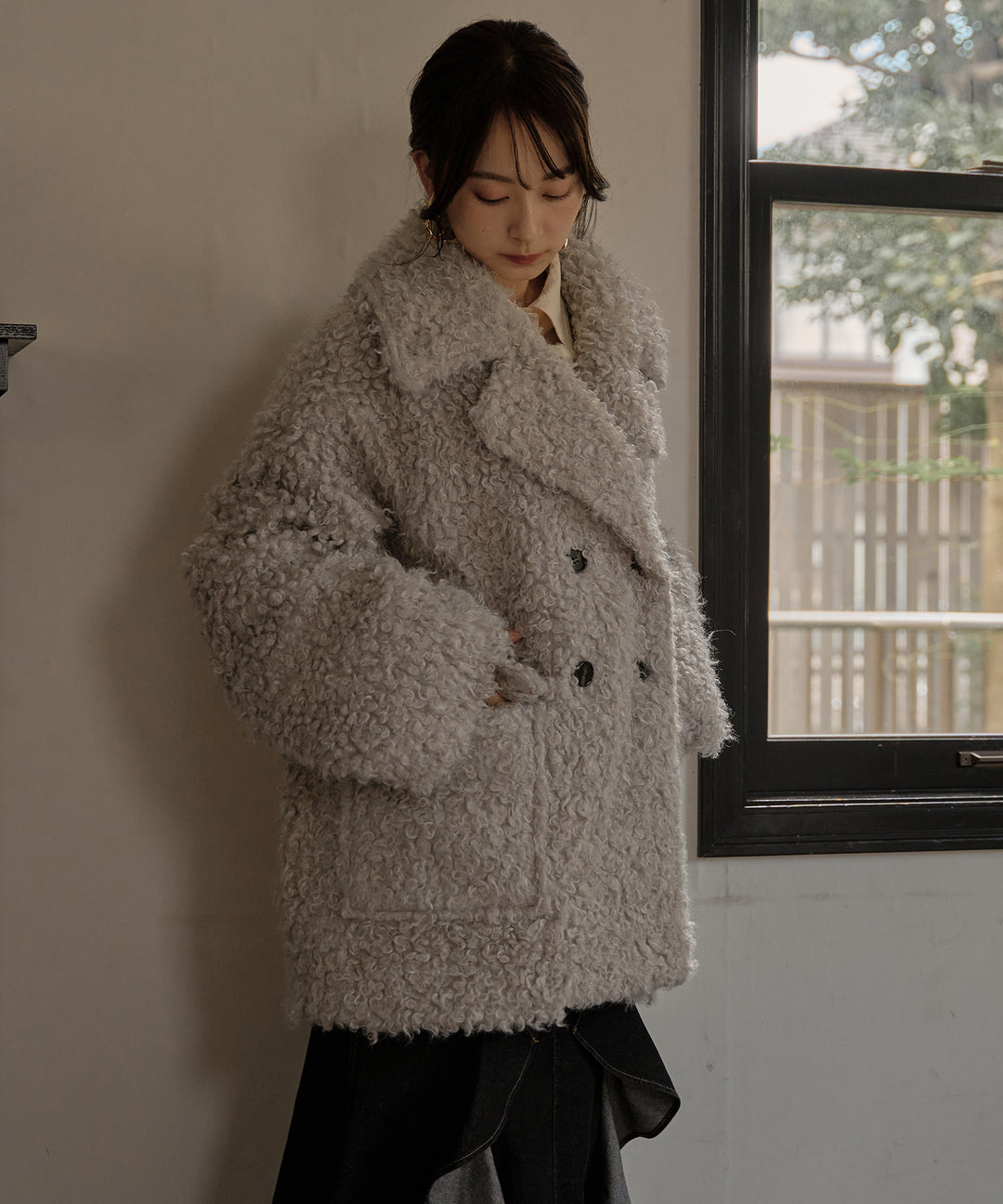 はーママさま専用♡ アニエスベー　タグ付き新品プードルミドルコート poodle middle coat / プードルミドルコート – favclo.
