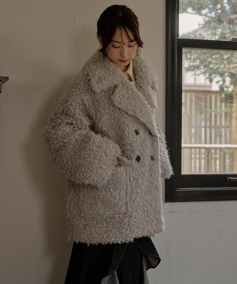 【予約商品】poodle middle coat / プードルミドルコート