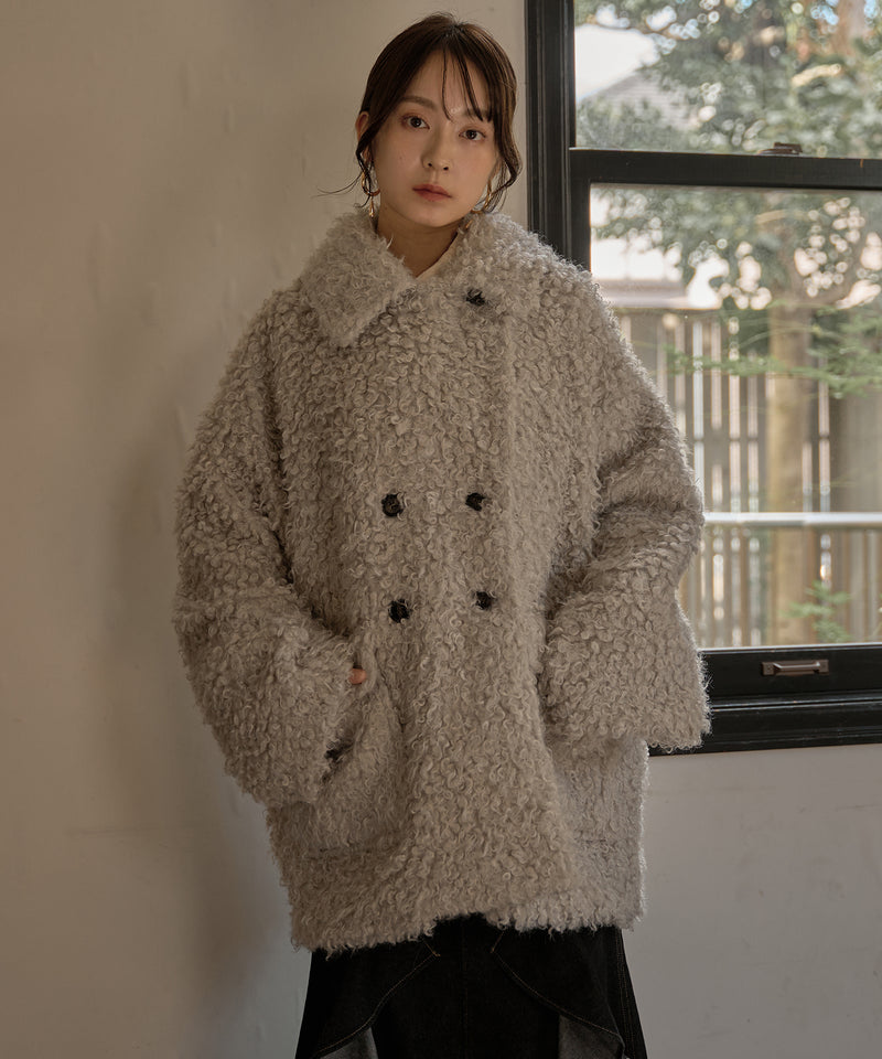 【予約商品】poodle middle coat / プードルミドルコート