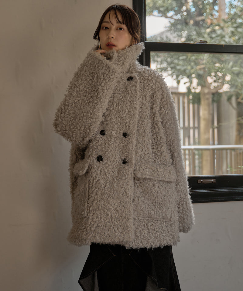 【予約商品】poodle middle coat / プードルミドルコート