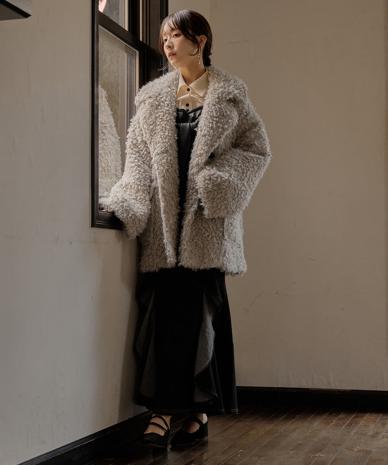 【予約商品】poodle middle coat / プードルミドルコート