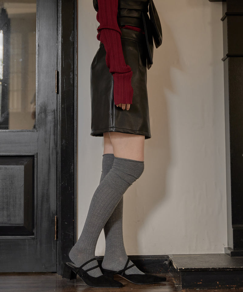 high waist mini skirt / ハイウエストミニスカート