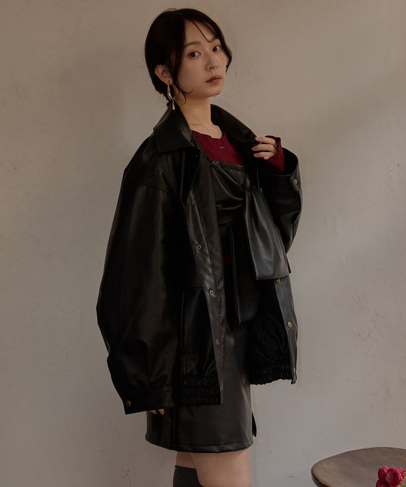 long sleeve rib knit / ロングスリーブリブニット