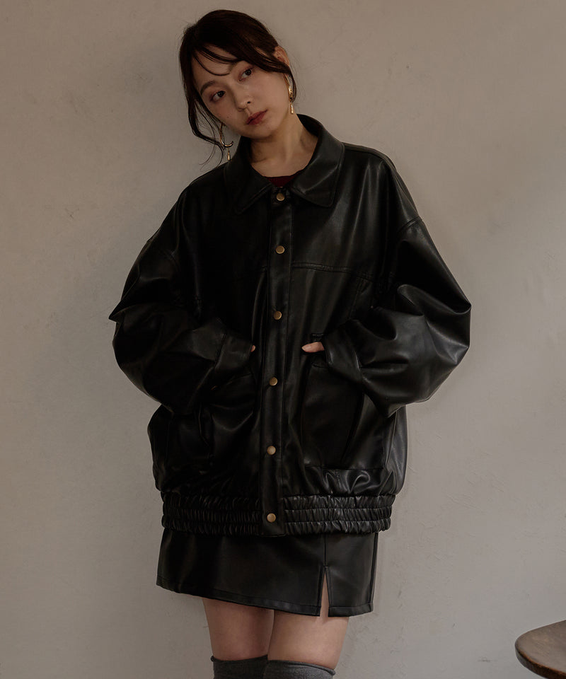over design blouson / オーバーデザインブルゾン