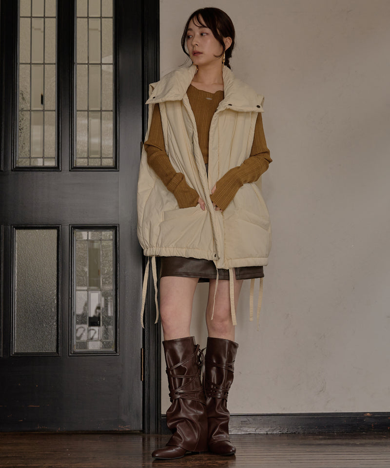 long sleeve rib knit / ロングスリーブリブニット