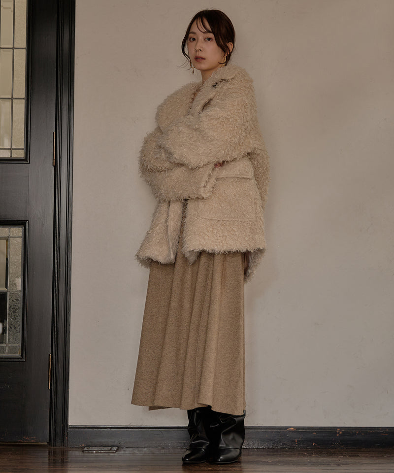 【予約商品】poodle middle coat / プードルミドルコート
