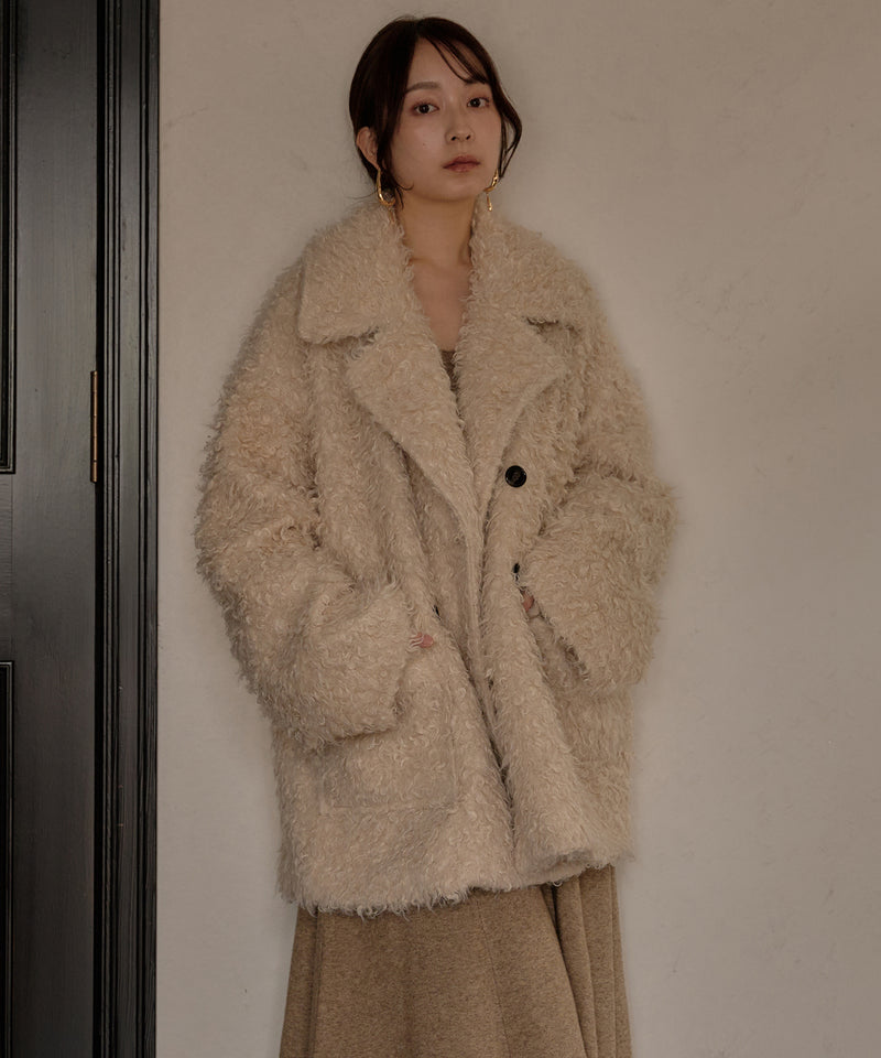 【予約商品】poodle middle coat / プードルミドルコート