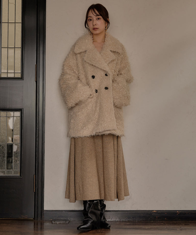 【予約商品】poodle middle coat / プードルミドルコート