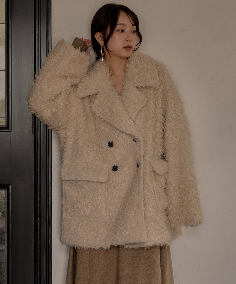 【予約商品】poodle middle coat / プードルミドルコート