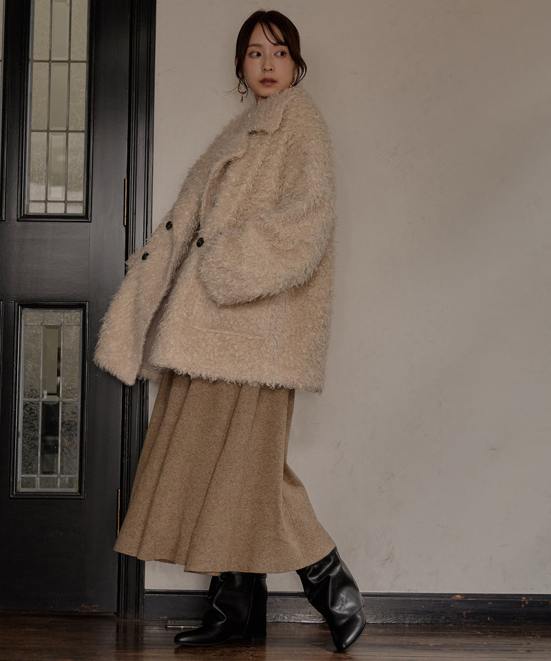 【予約商品】poodle middle coat / プードルミドルコート