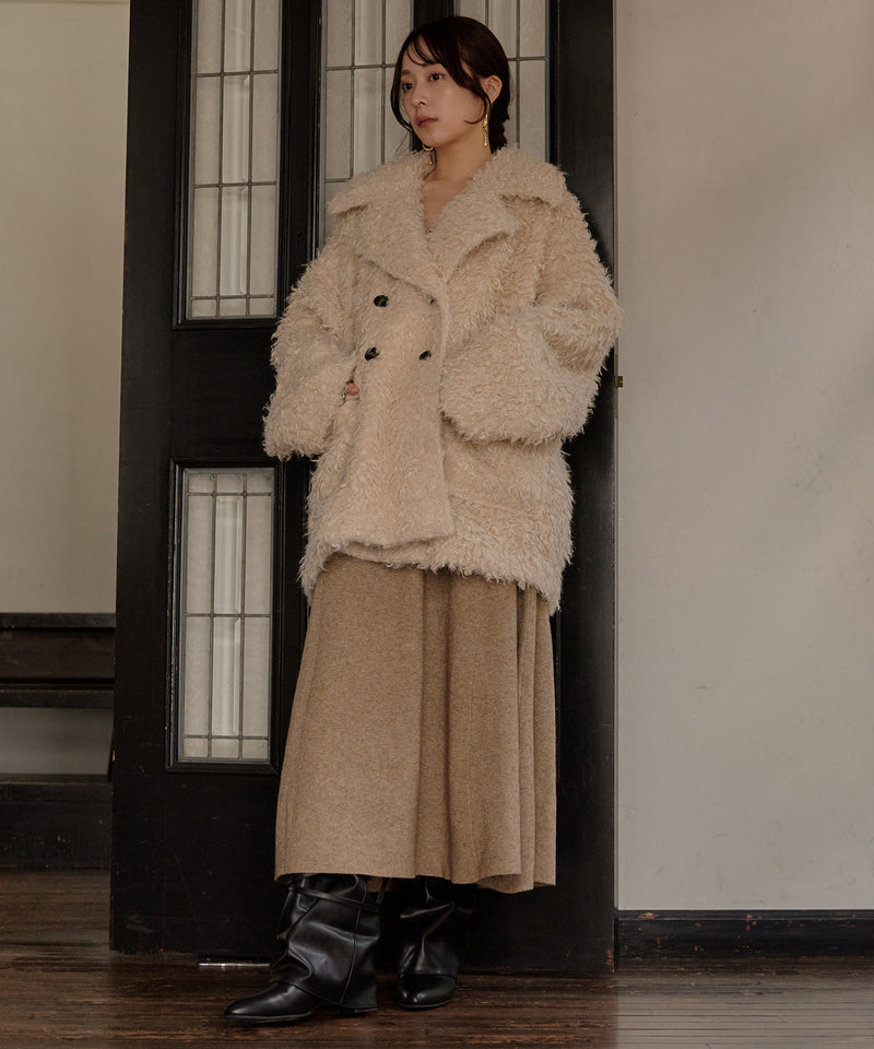 【予約商品】poodle middle coat / プードルミドルコート
