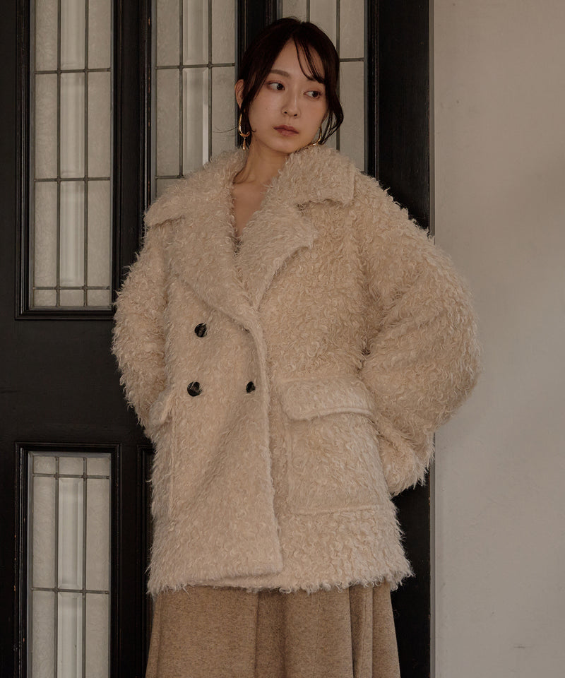【予約商品】poodle middle coat / プードルミドルコート
