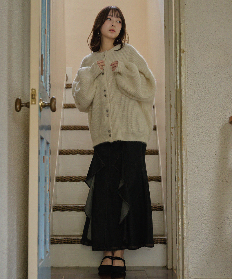 spangle knit ensemble / スパンコールニットアンサンブル