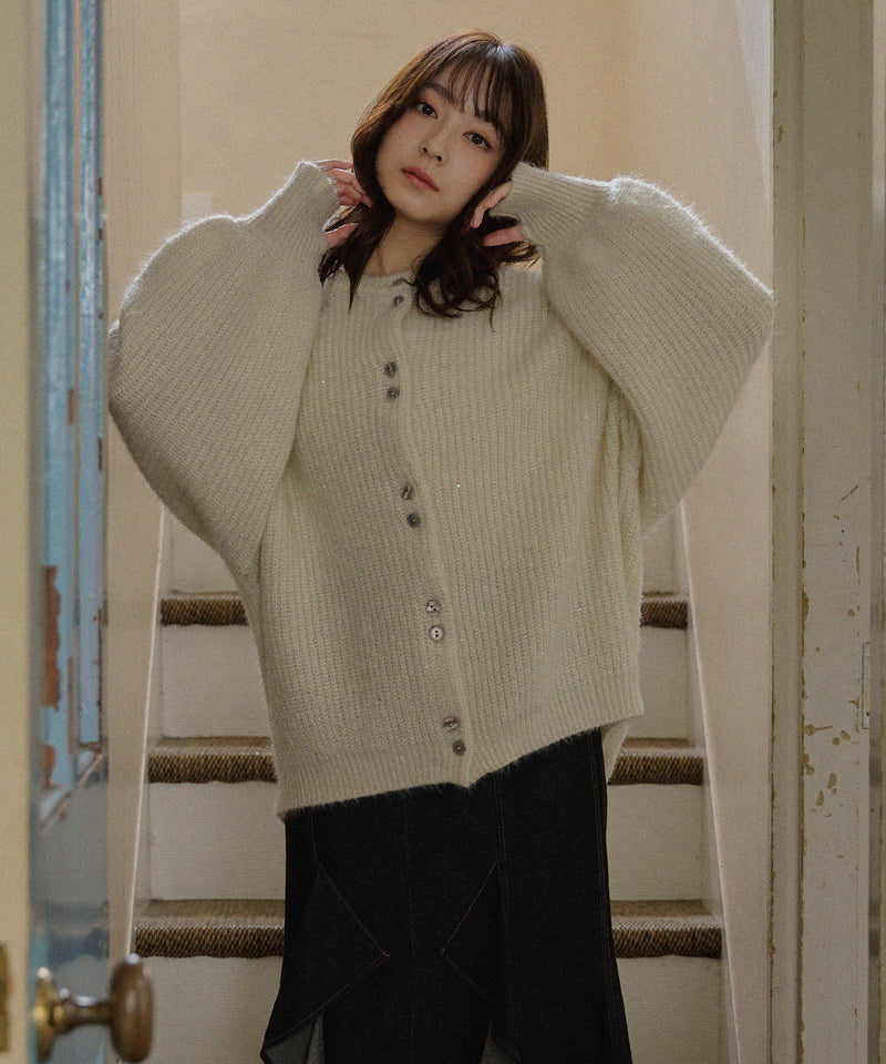 spangle knit ensemble / スパンコールニットアンサンブル