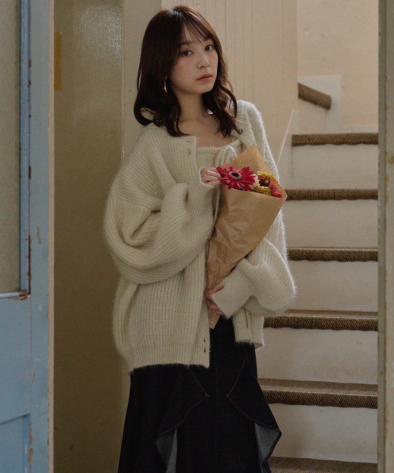 spangle knit ensemble / スパンコールニットアンサンブル