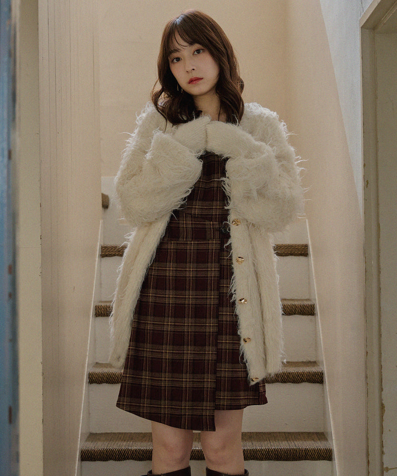 check mini onepiece / チェックミニワンピース