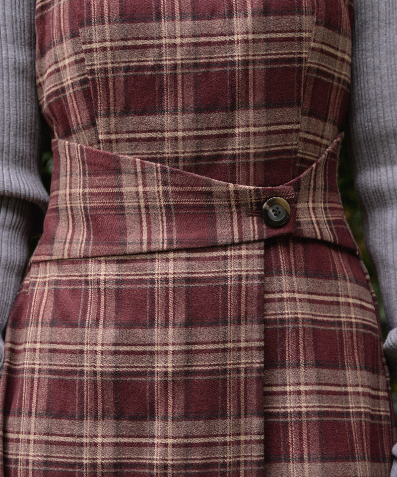 check mini onepiece / チェックミニワンピース