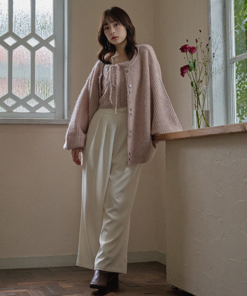 spangle knit ensemble / スパンコールニットアンサンブル