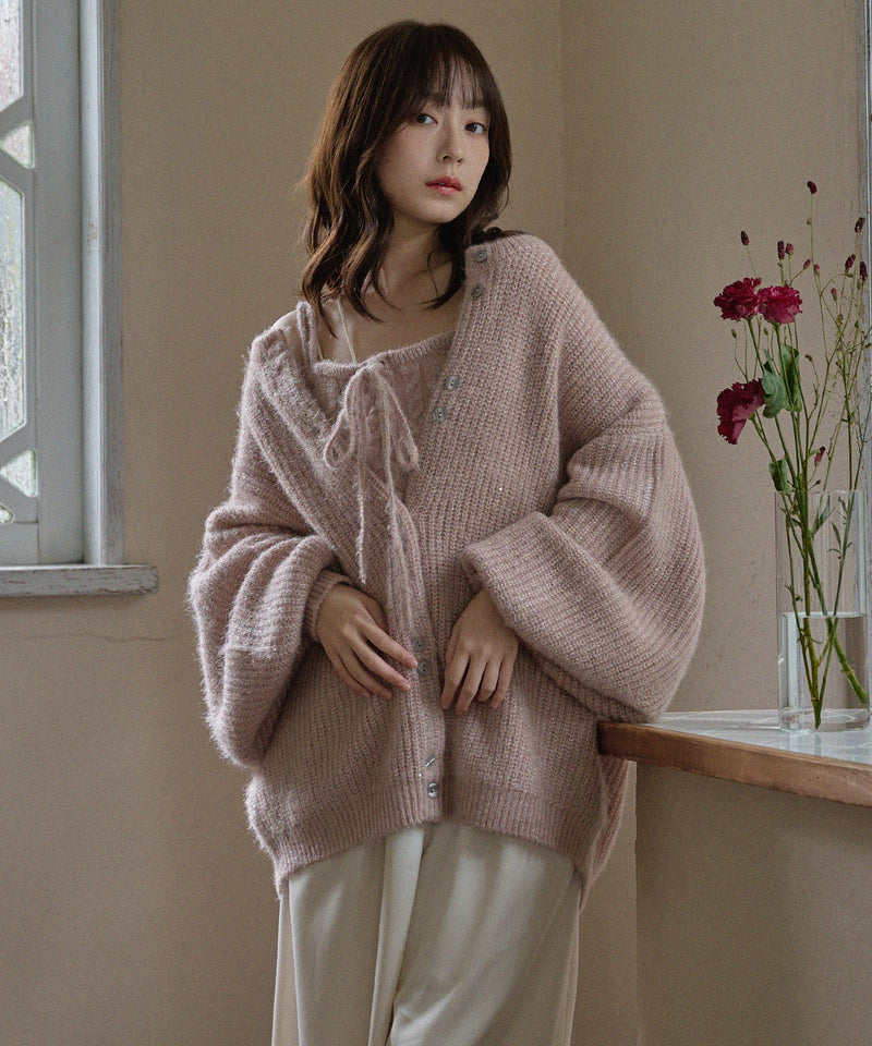 spangle knit ensemble / スパンコールニットアンサンブル