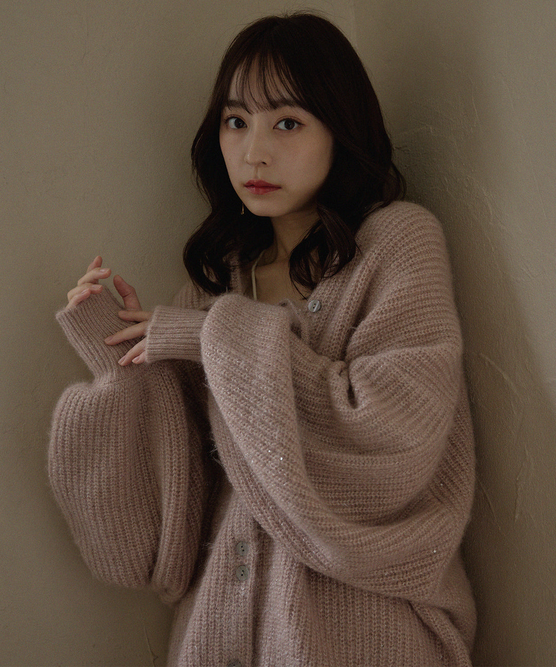 予約商品】spangle knit ensemble / スパンコールニット