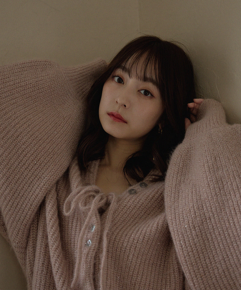 spangle knit ensemble / スパンコールニットアンサンブル