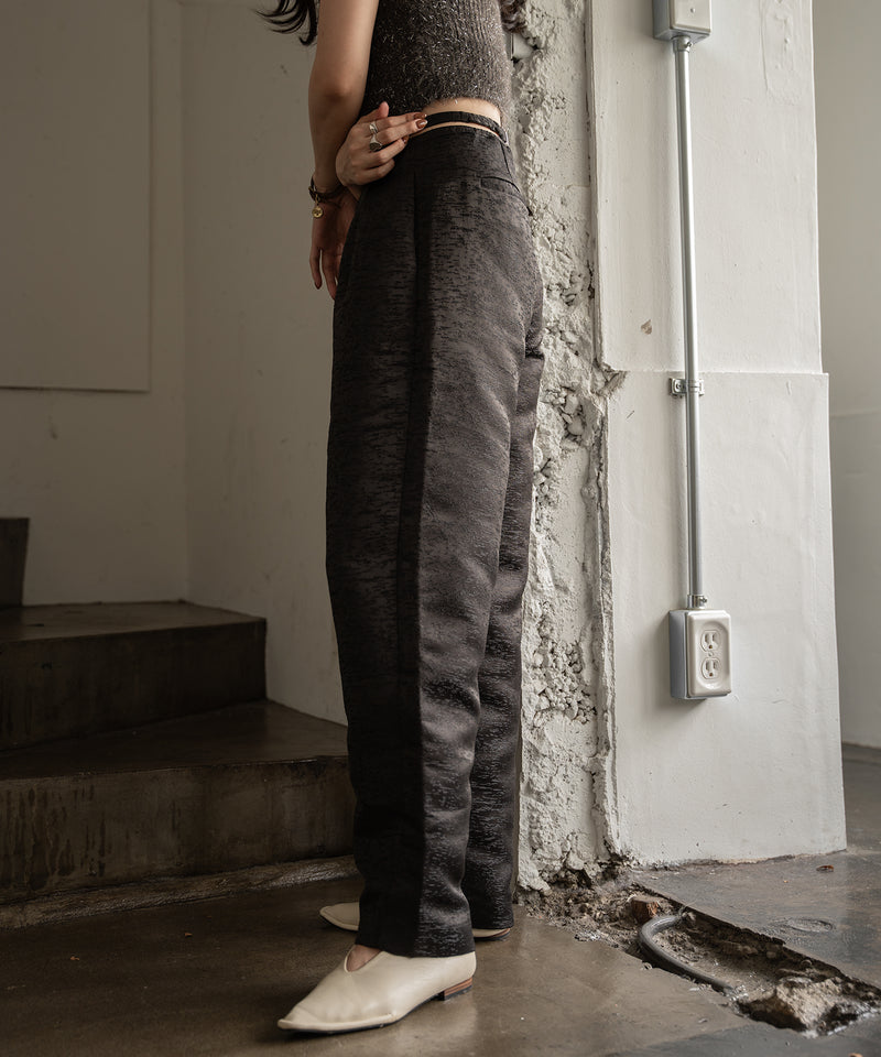 【favclo限定】cross design jacquard pants/クロスデザインジャガードパンツ