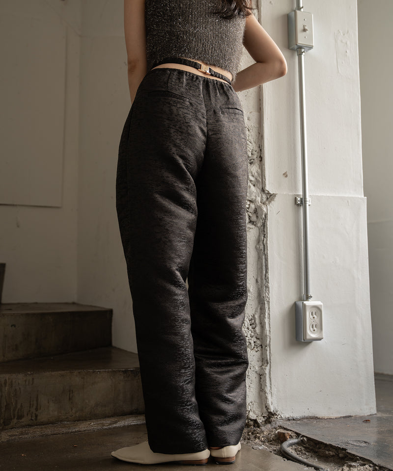 【favclo限定】cross design jacquard pants/クロスデザインジャガードパンツ