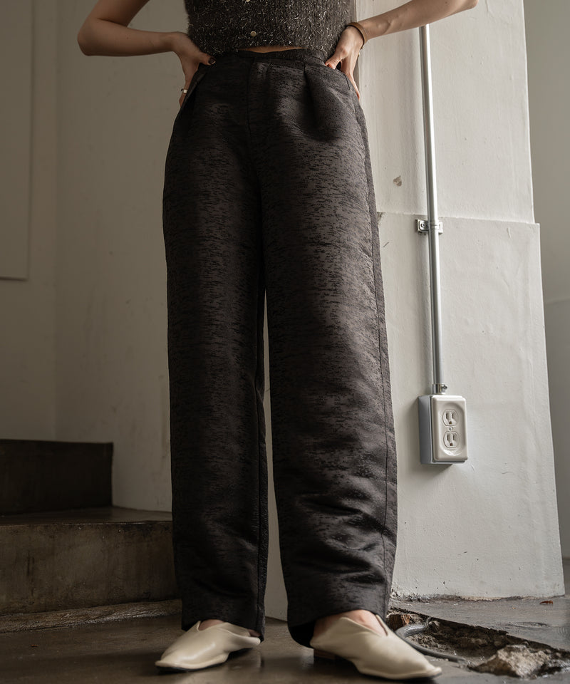 【favclo限定】cross design jacquard pants/クロスデザインジャガードパンツ