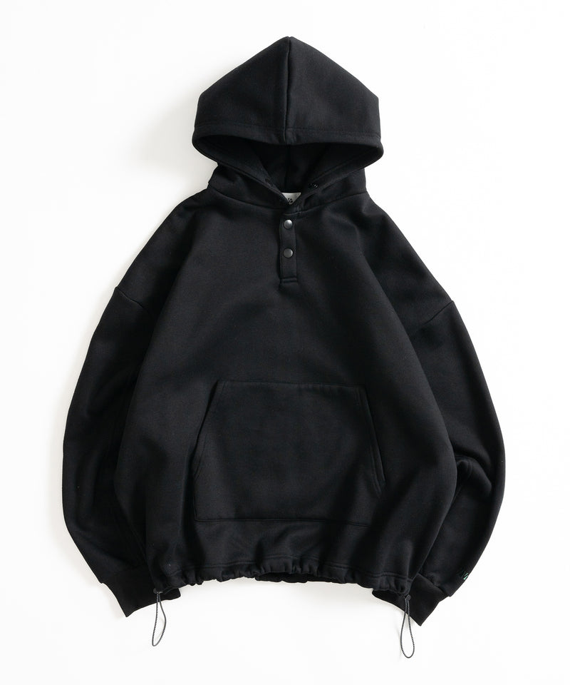 【WETTEMPT｜ウィテンプト】FLEECE LINING SNAP PARKA /裏起毛スナップパーカー