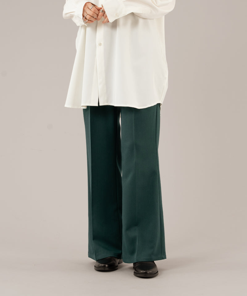 SEMI FLARE WIDE PANTS/セミフレアワイドパンツ