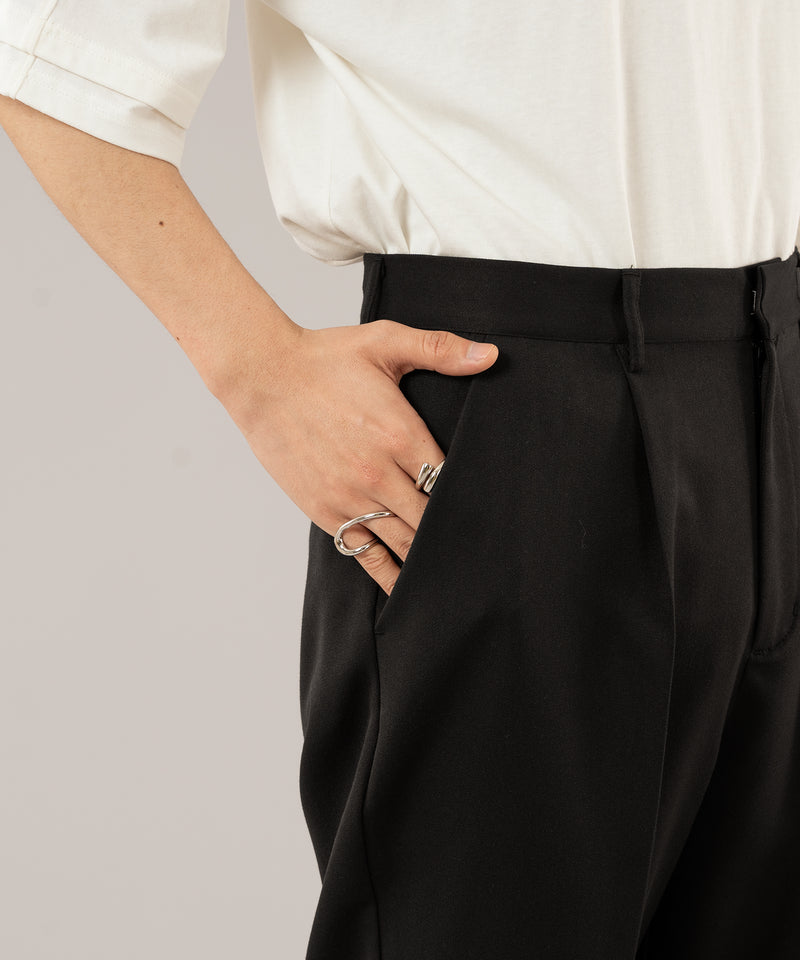 SEMI FLARE WIDE PANTS/セミフレアワイドパンツ