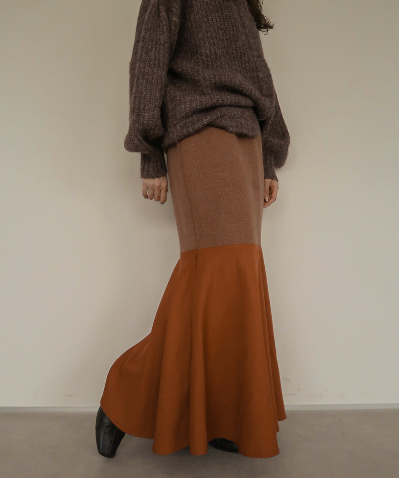 design long skirt / デザインロングスカート　