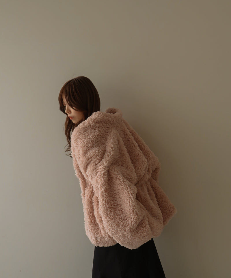 poodre boa coat /  プードルボアコート