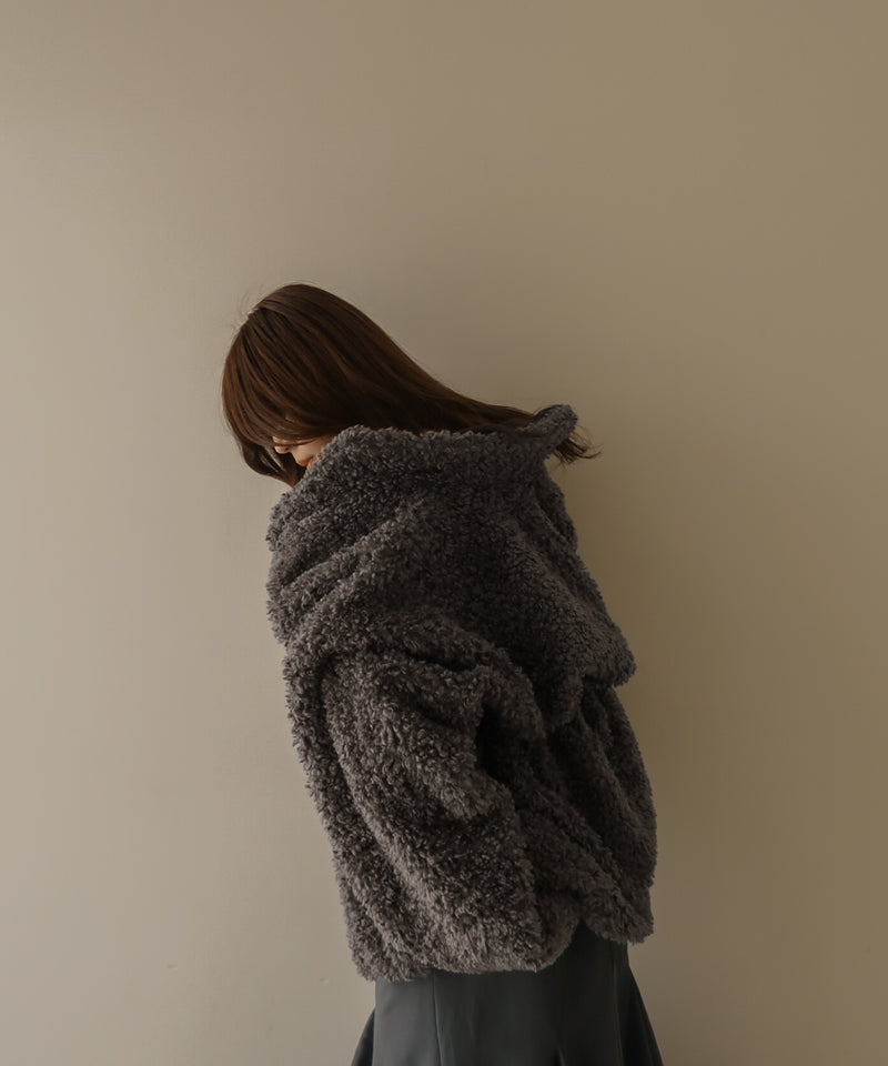 poodre boa coat /  プードルボアコート