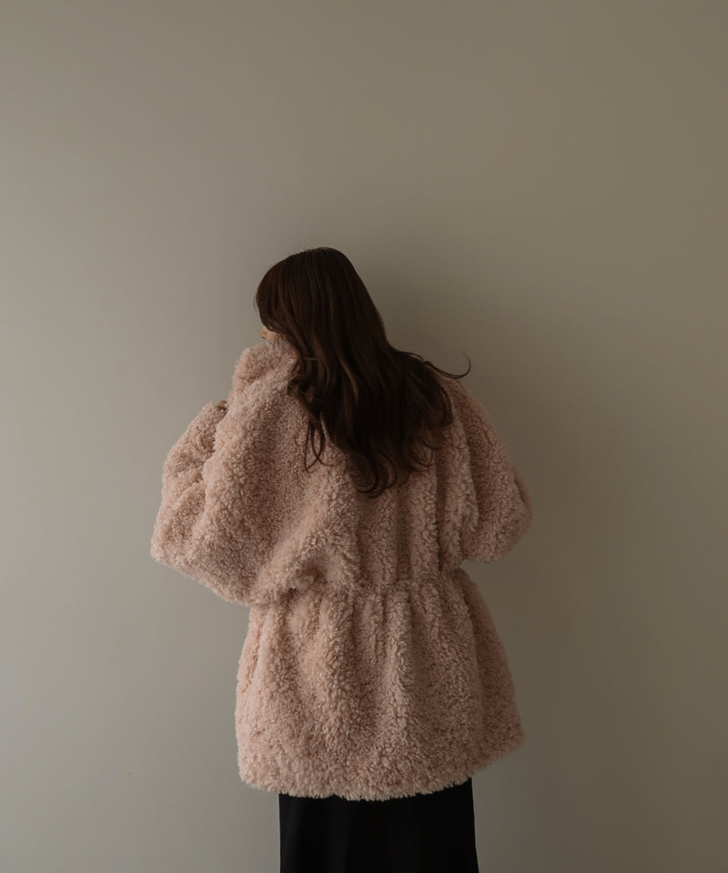 poodre boa coat /  プードルボアコート