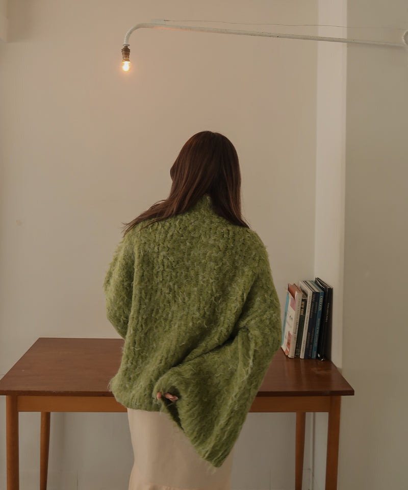 fluffy turtleknit / フラッフィータートルニット