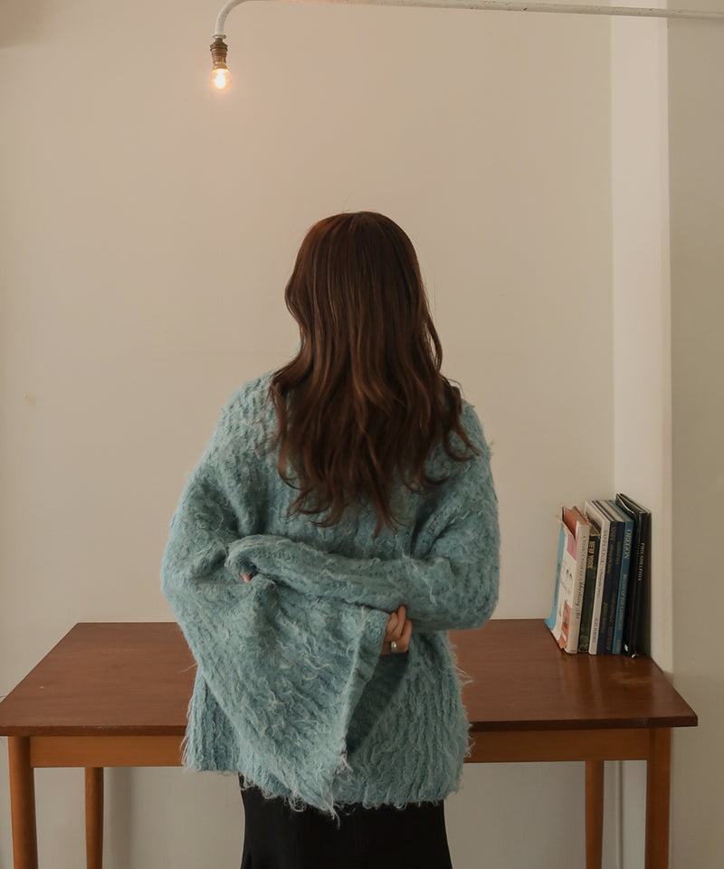 fluffy turtleknit / フラッフィータートルニット