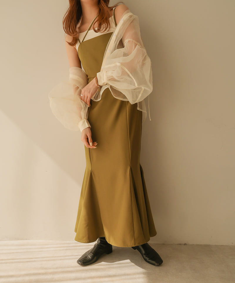 organdy sheer shirt  / オーガンジーシアーブラウス