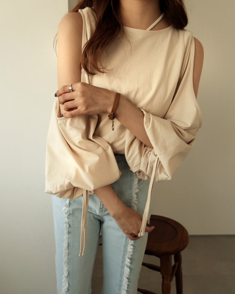 openshoulder tops / オープンショルダートップス