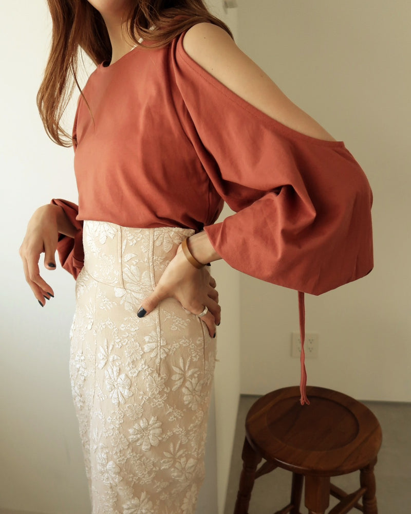 openshoulder tops / オープンショルダートップス