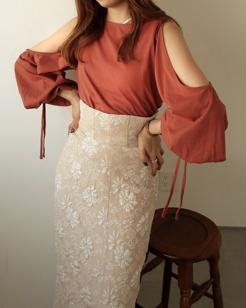 openshoulder tops / オープンショルダートップス